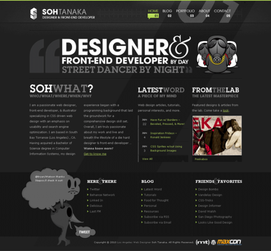 Топ 10 креативных портфолио сайтов